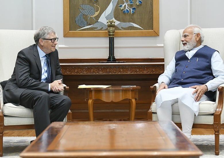 Bill-gates-and-Narendra-modi