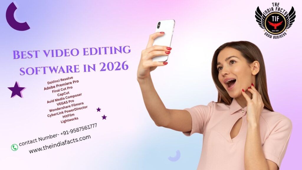 Best video editing software in 2026